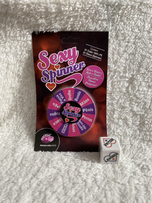 JOGO SENSUAL SEXY SPINNER DIVERSÃO AO CUBO